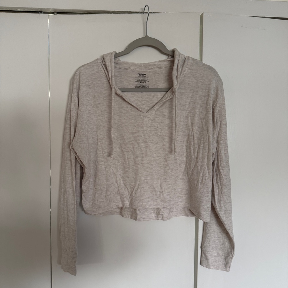Women's Cropped Modal Hoodie